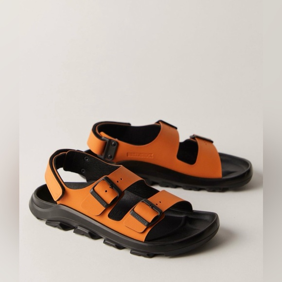 Mogami Terra Birkenstock in Burnt Orange - Picture 2 of 11